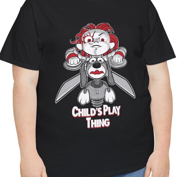 Unisex Toy Story Horror Movie Chucky Childs Play Disney Halloween T-Shirt - Picture 1 of 6